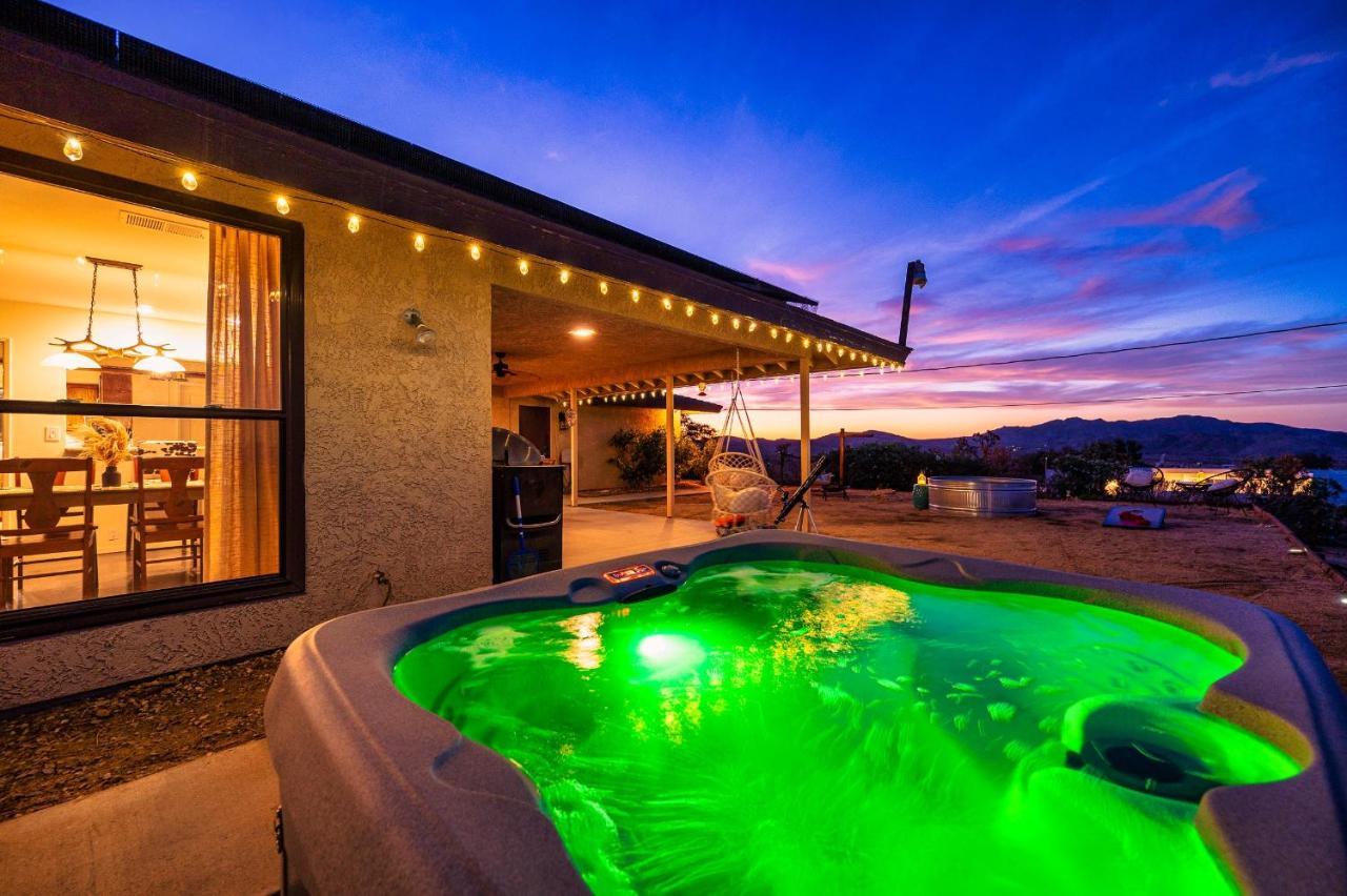 The Stargaze In Joshua Tree - Pool, Hot Tub, Views Villa Екстериор снимка